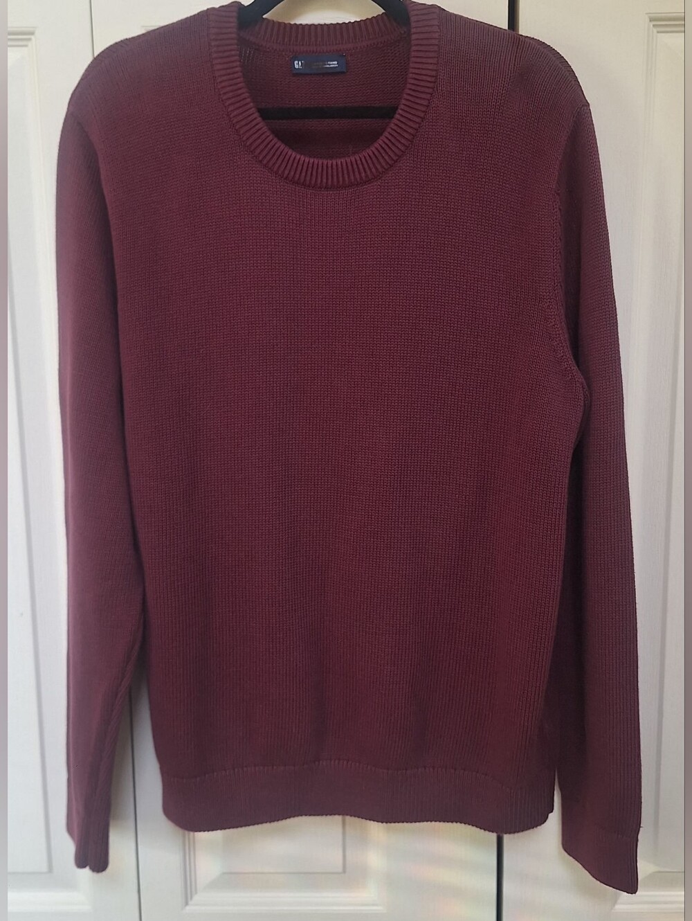 Lrg Euc GAP Crewneck Sweater - Burgundy